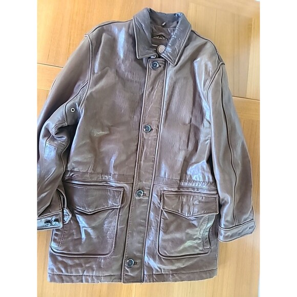 Marc New York Leather Jacket Men's Size M - Picture 2 of 11
